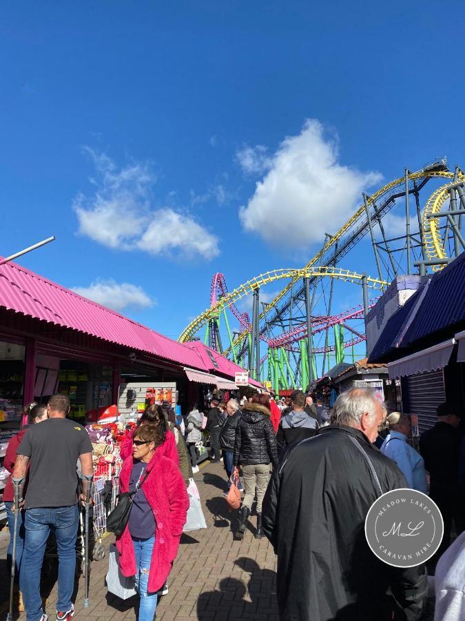 סקגנס Promenade 566, Direct Beach Access, Close To Fantasy Island, Wifi, Pet Friendly - Meadow Lakes Caravan & Lodge Hire מראה חיצוני תמונה